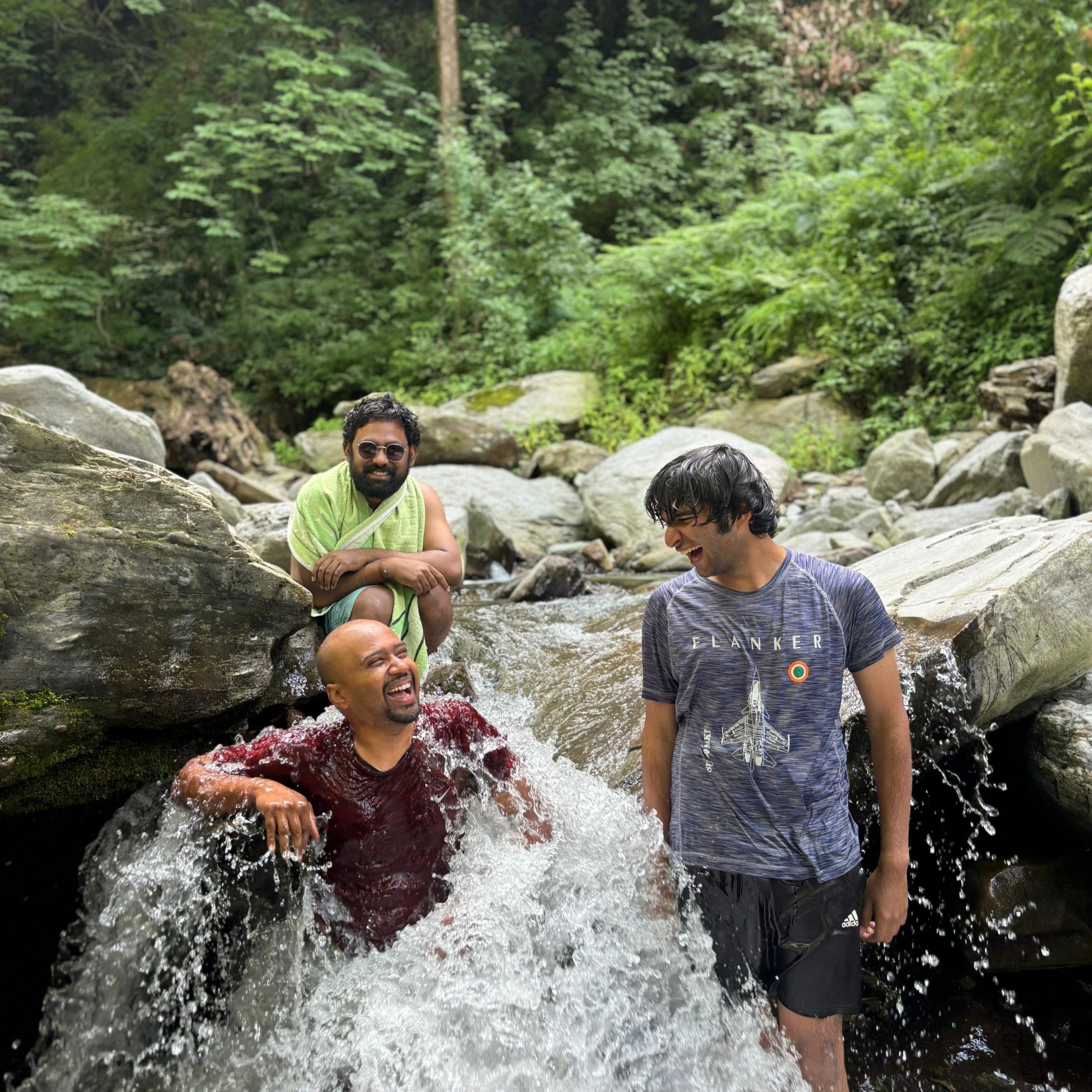 Forest bathing near Shoja