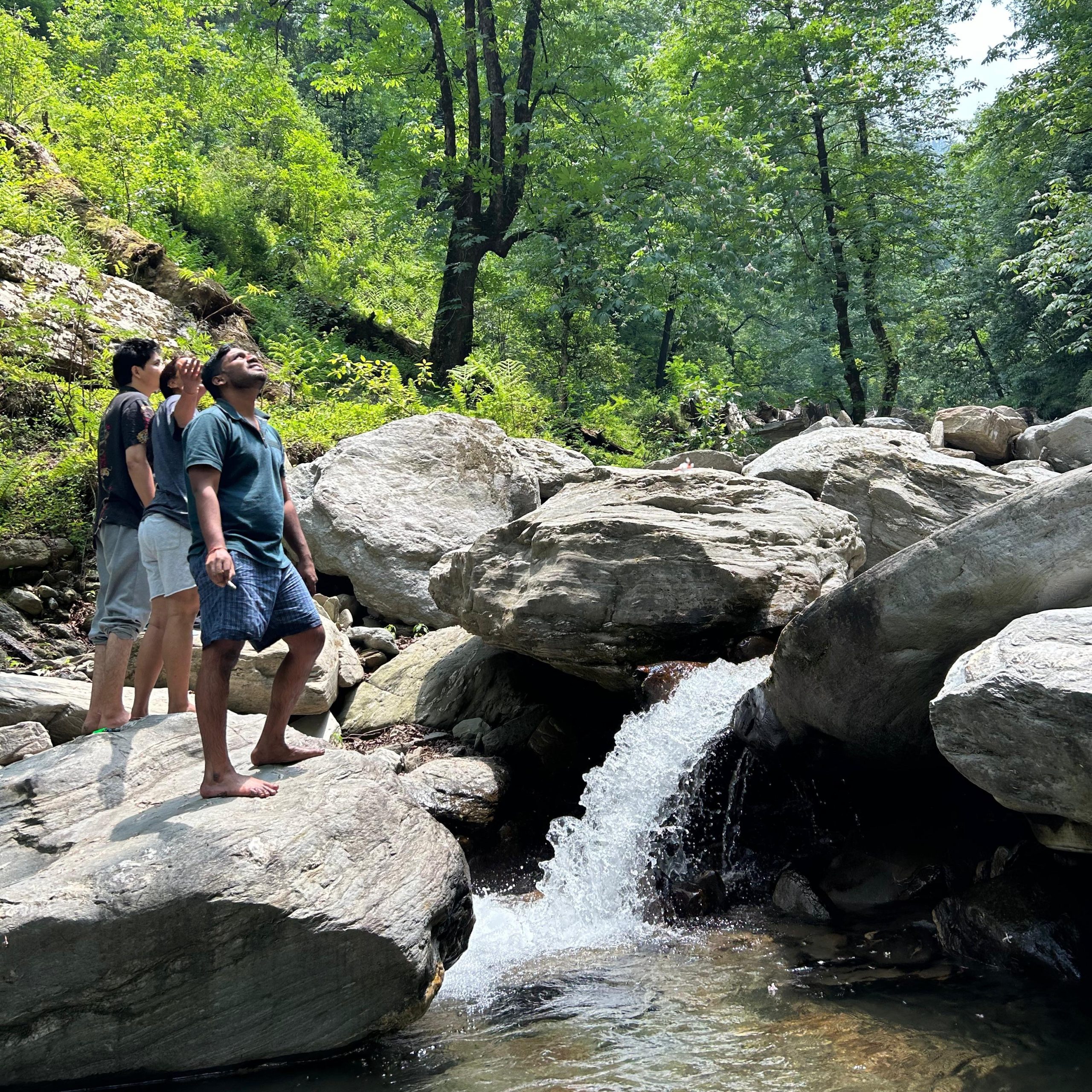 River pools below Ailyak
